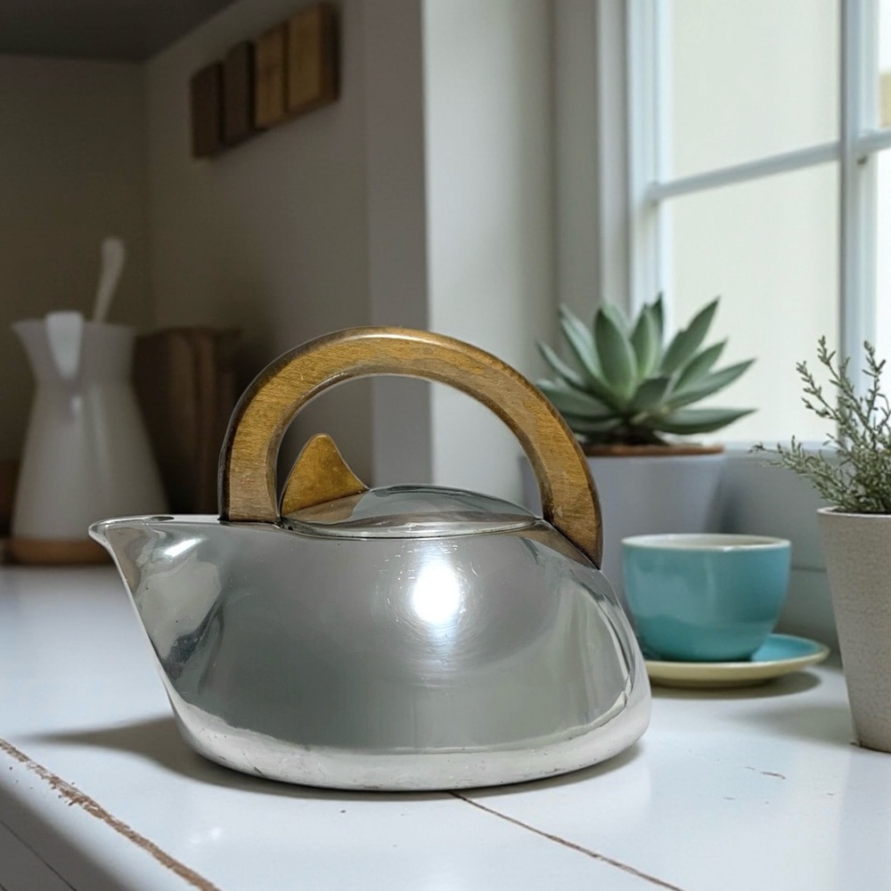 Vintage 1940’s Picquot Ware K3 Stove Kettle